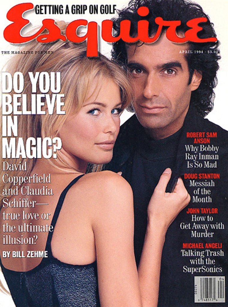 39+ David Copperfield Y Claudia Schiffer Gif