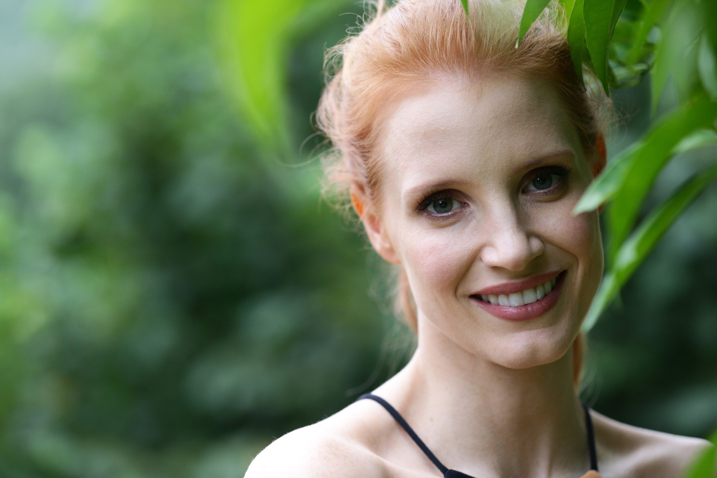 Is American Actress Jessica Chastain In Ukraine Today