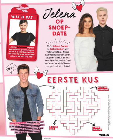 Selena Gomez In Tina Magazine Netherlands January Post