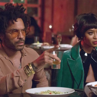 Naomi Campbell And Lenny Kravitz Work On Star Together