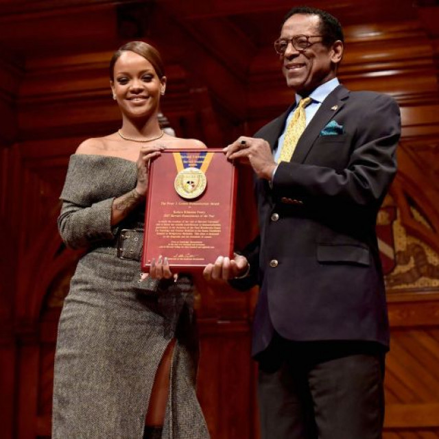 Rihanna Made It To Harvard!