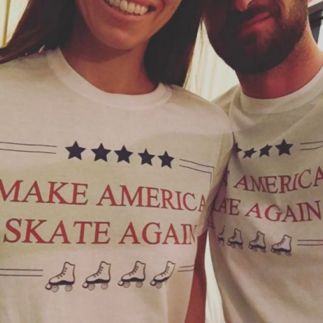 Justin Timberlake and Jessica Biel Throw A Roller-Skating Birthday Party