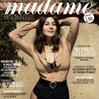 Monica Bellucci posed for the glossy