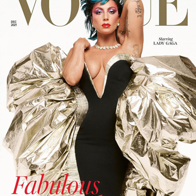 Lady Gaga shot for two Vogue covers