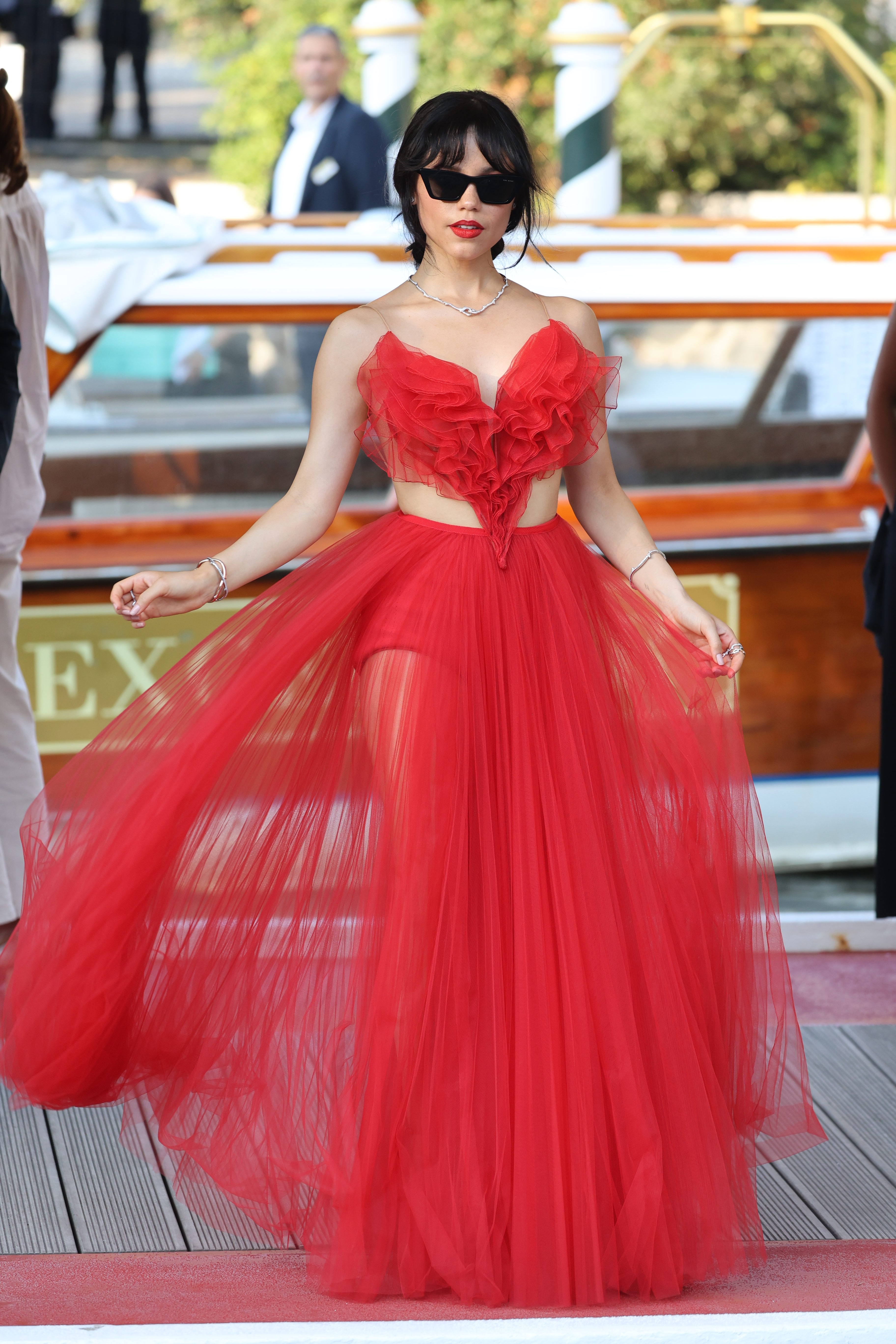 Photo from Jenna Ortega at the 81st Venice Film Festival 2024