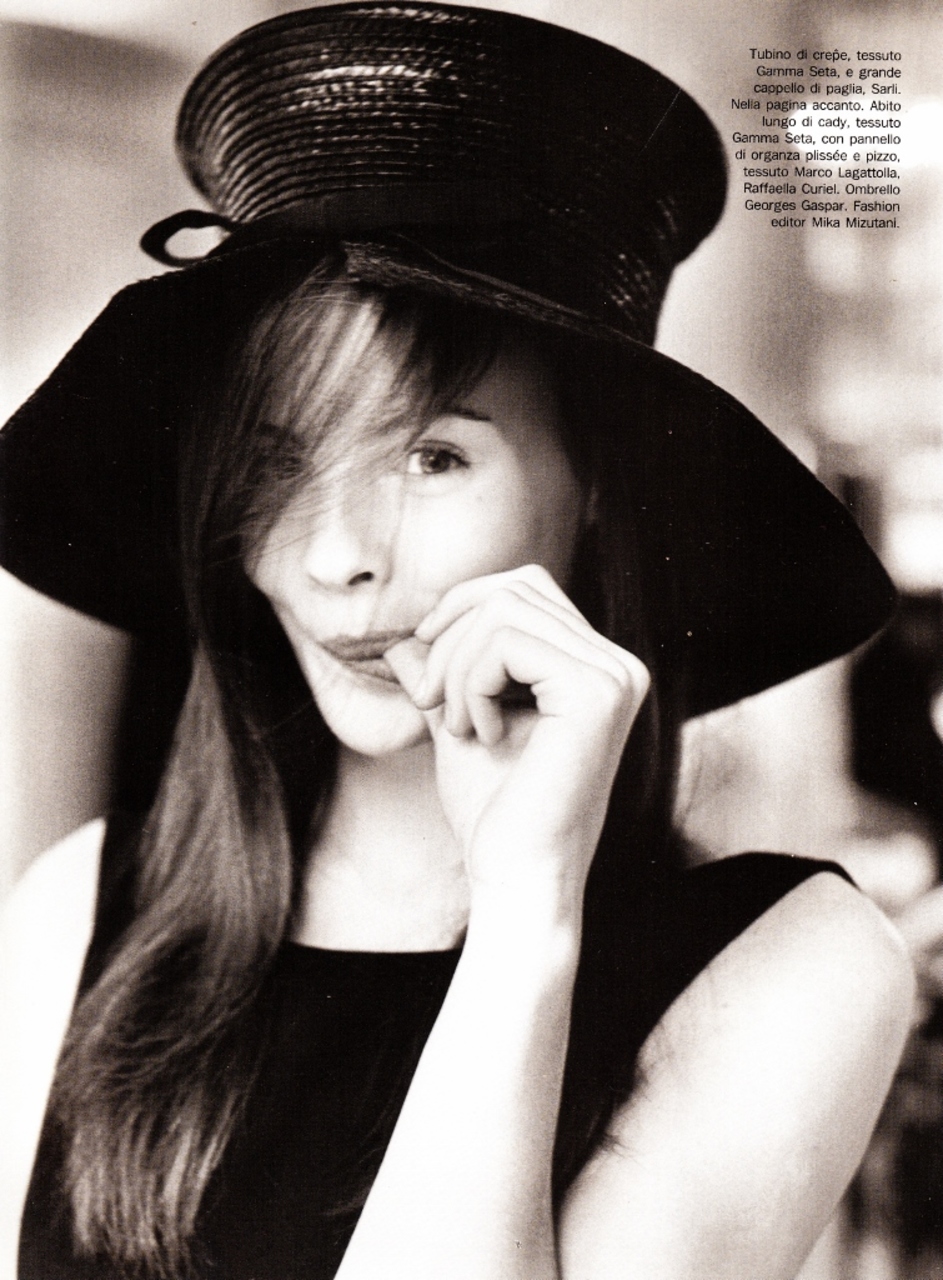 Michelle Behennah - Vogue Italia, March 1995