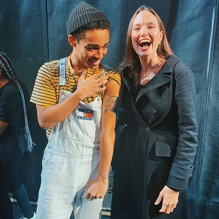 Angelina Jolie is delighted with her fan tattoo