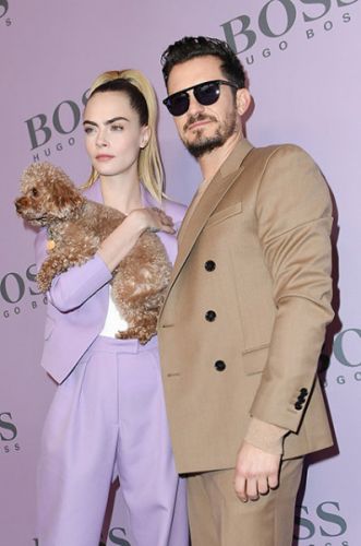 Orlando Bloom had fun with Cara Delevingne