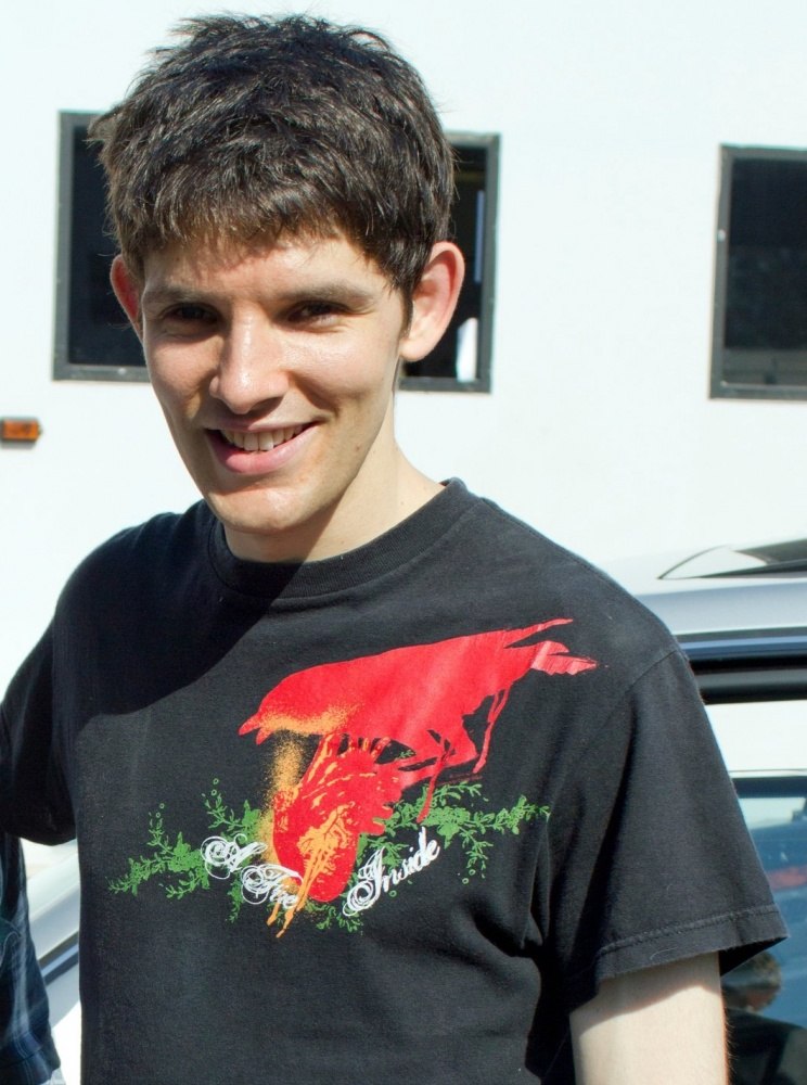 Colin Morgan parked