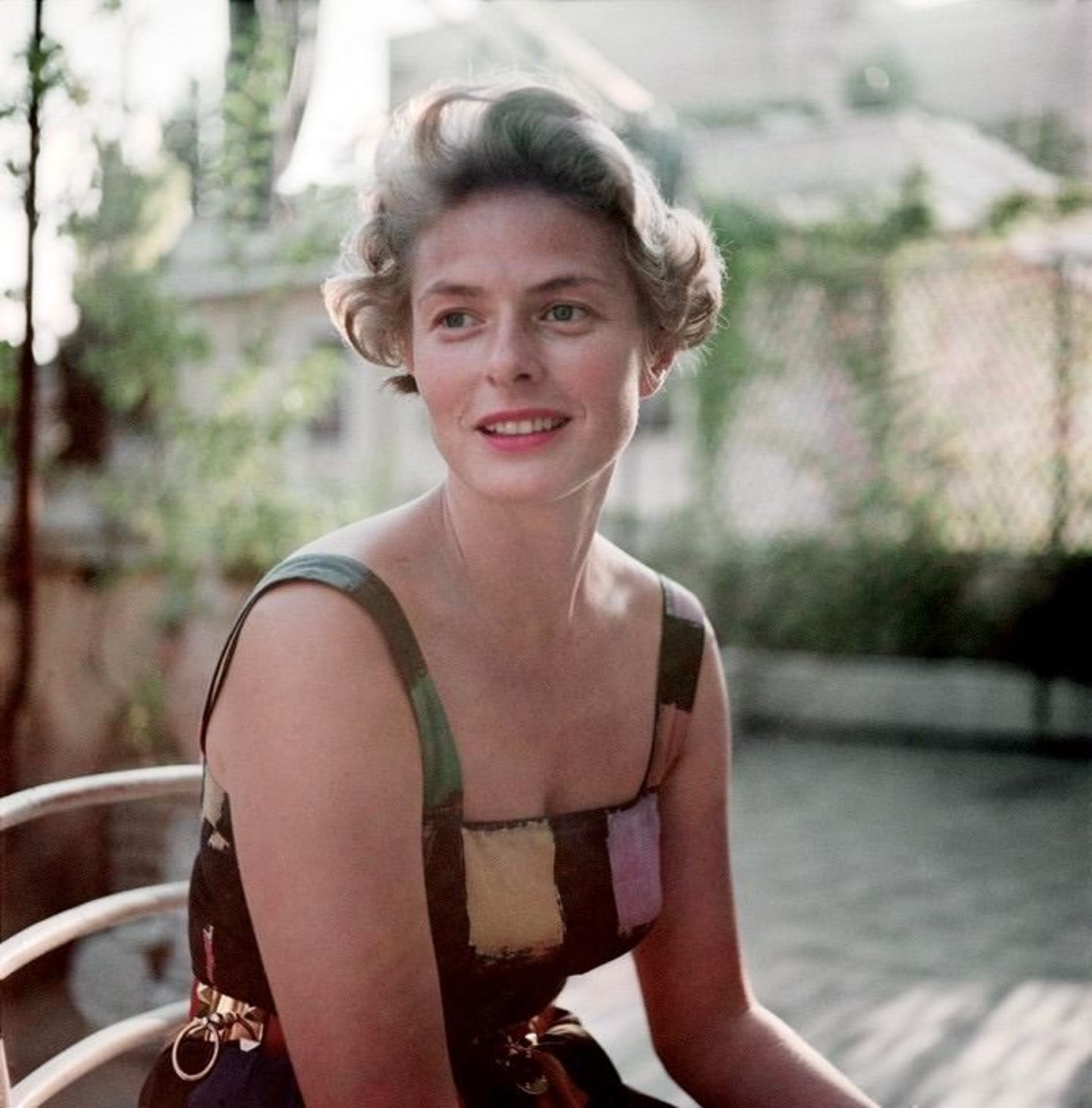 Ingrid Bergman no makeup