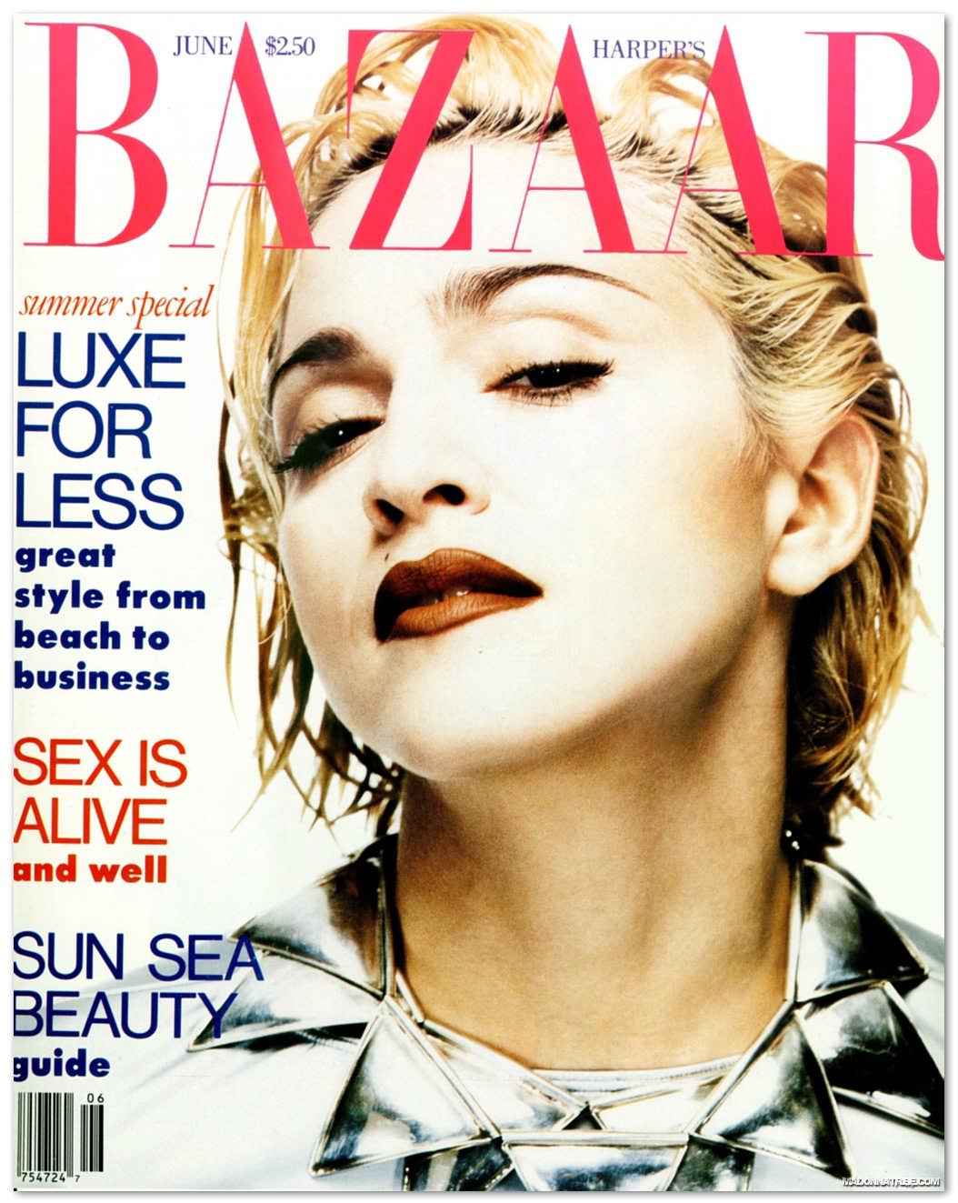 Мадонна Harper`s Bazaar 1999