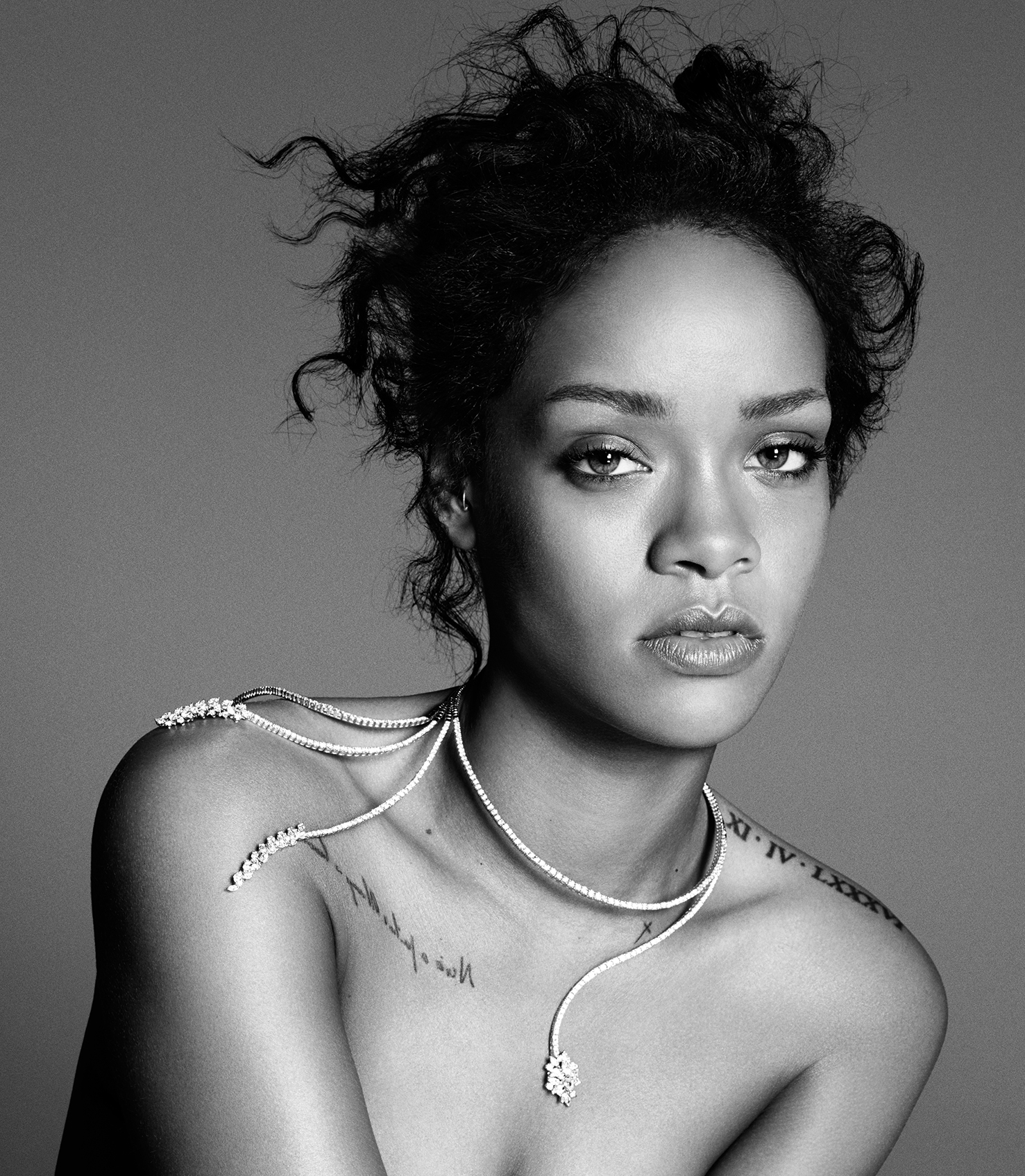 Rihanna topless