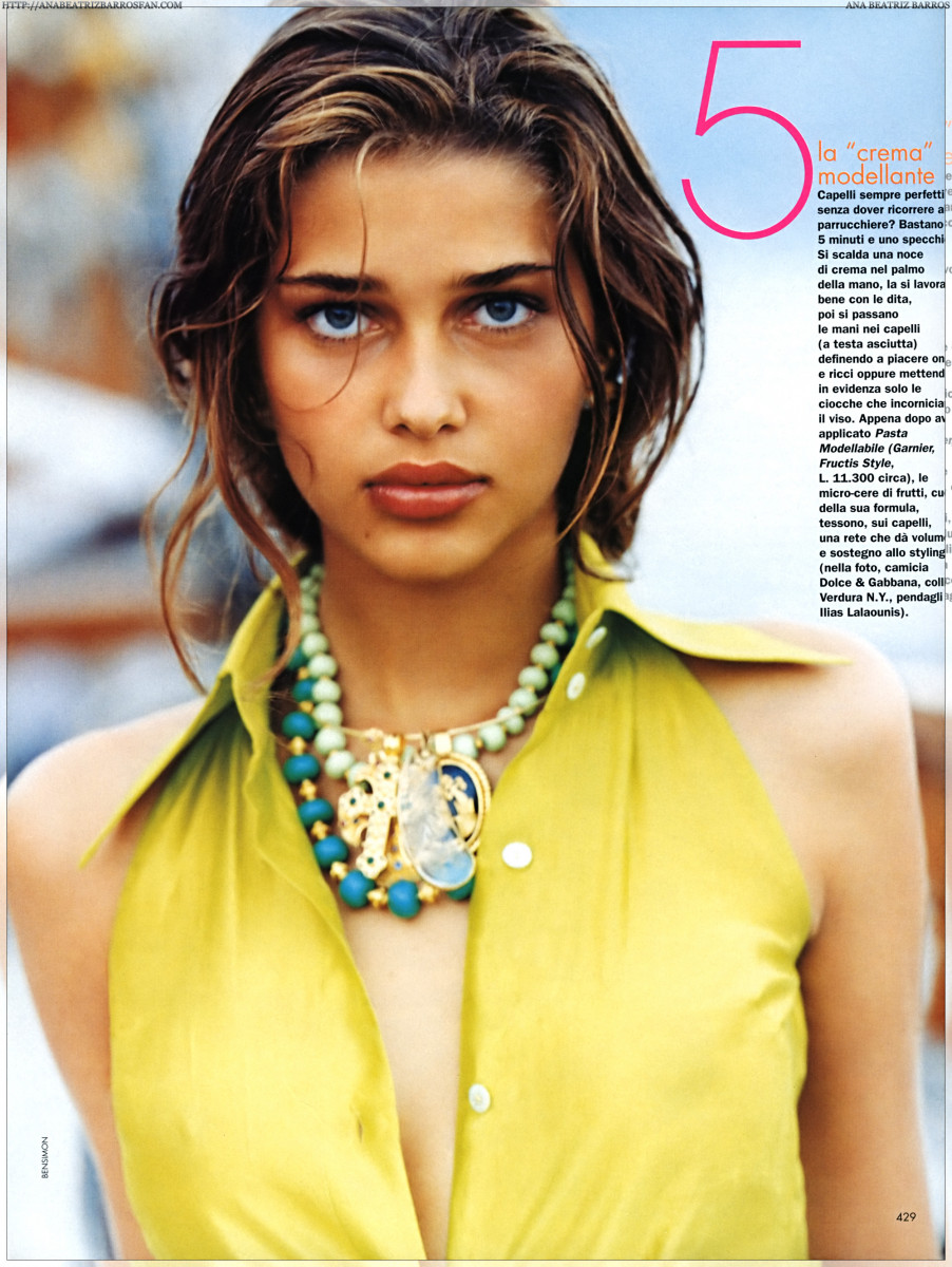 Classify European Brazilian Supermodel Ana Beatriz Barros