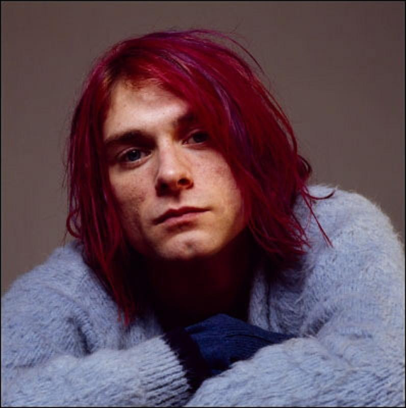 Kurt Cobain Red Hair