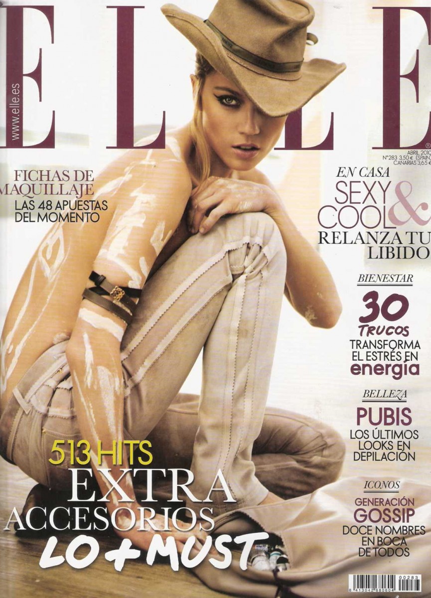Съемка журнала elle