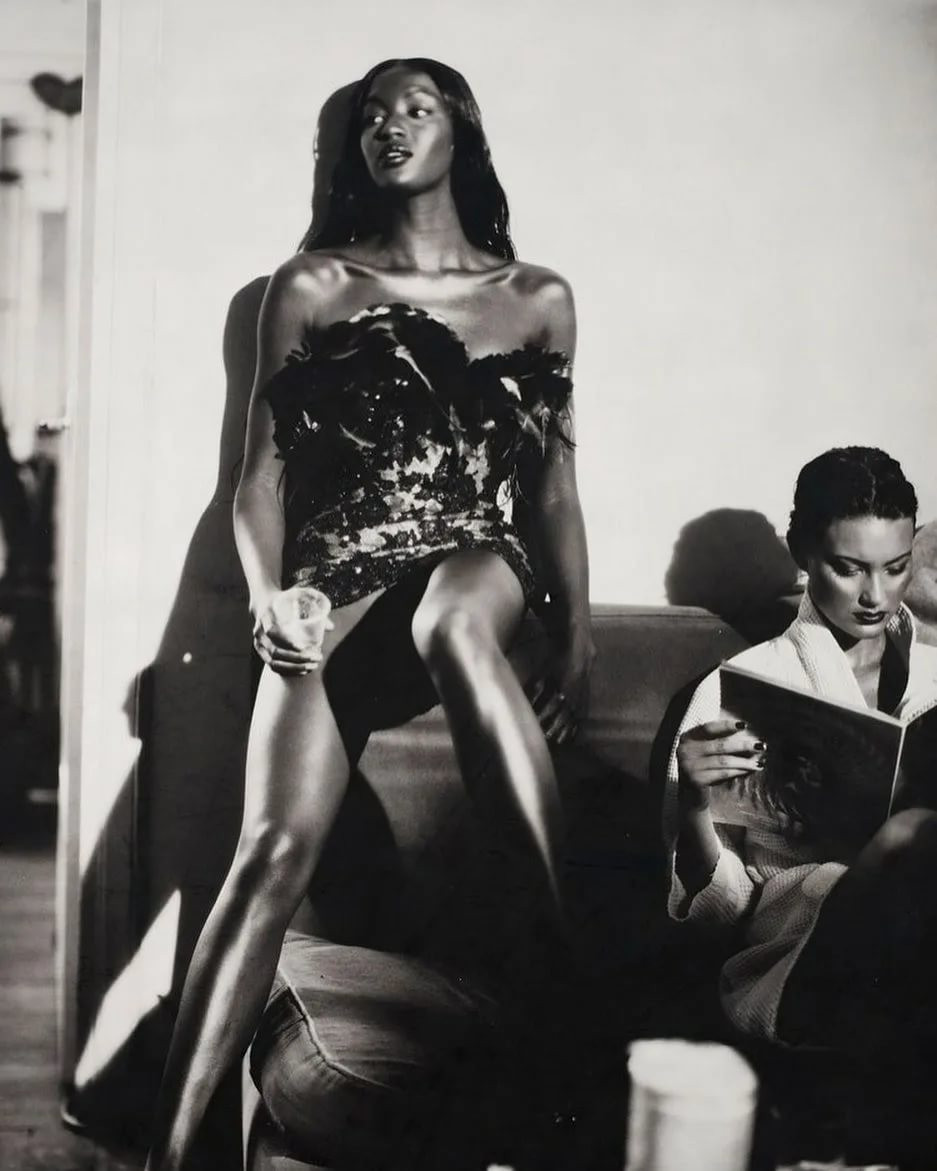 Michel Comte Naomi Campbell Vogue Italia, September 1993 Printed in 2016. Edition 1/3 c-Print on photo paper