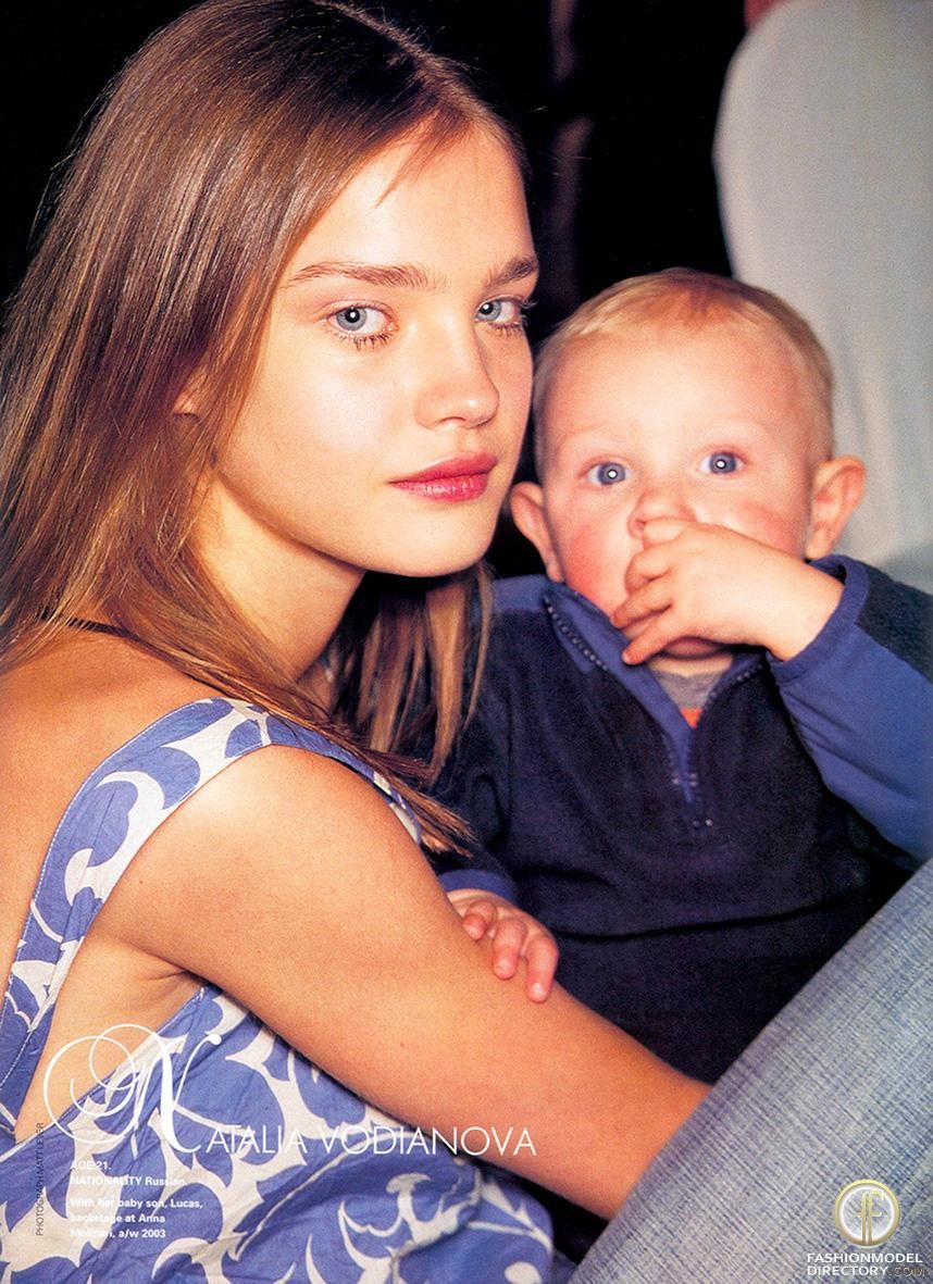 natalia vodianova and children