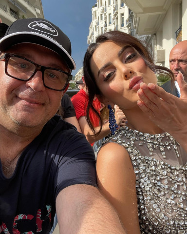 Mahlagha Jaberi at the premiere of "Top Gun: Maverick" - Cannes Film Festival 