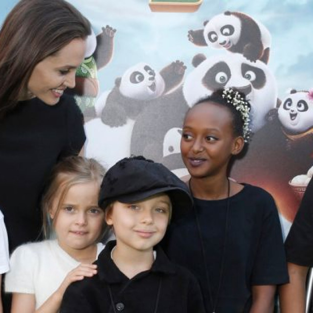 Angelina Jolie left six children with Brad Pitt