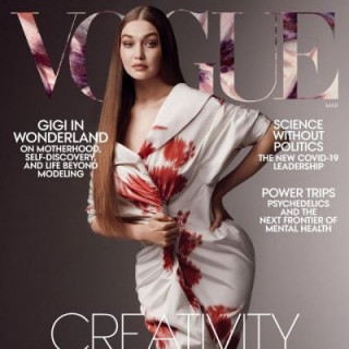 Gigi Hadid graced the cover of Vogue for the first time since giving birth to her daughter