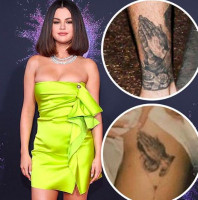 Selena Gomez got a religious tattoo
