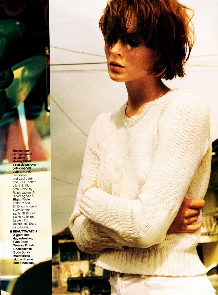 Photo from Michelle Behennah - Elle US, May 1997