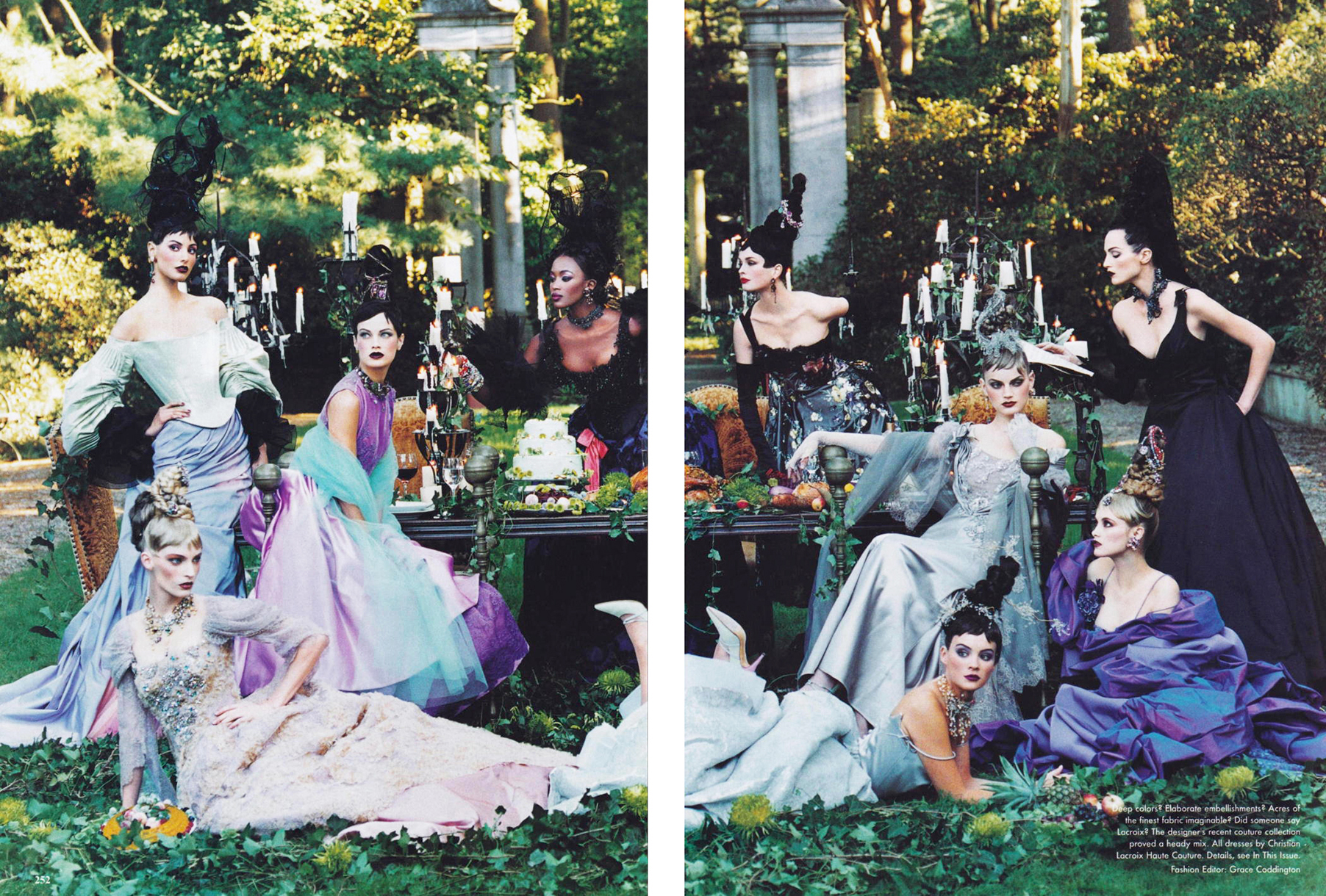 Photo from Trish Goff - Vogue US, December 1996